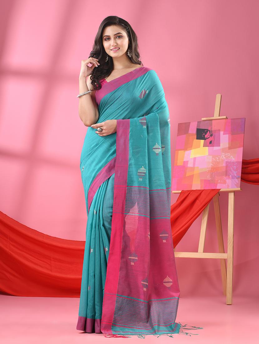 women self design handloom saree - 21161880 - Zoom Image - 0