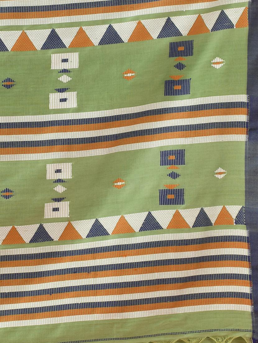 women handloom saree with blouse - 21161943 - Standard Image - 3