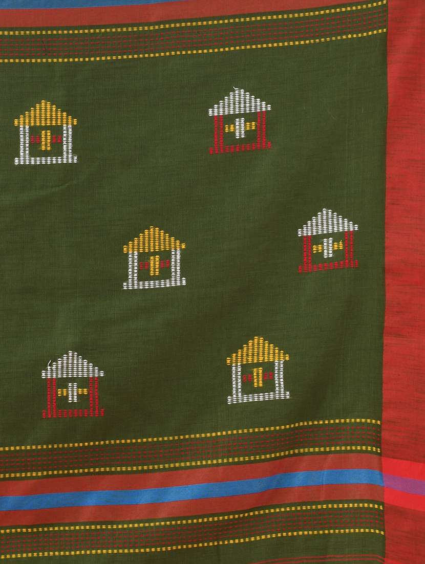 women handloom saree - 21161953 - Standard Image - 3