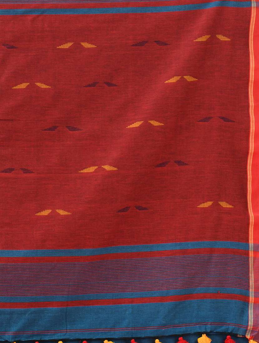 women handloom saree with blouse - 21161965 - Standard Image - 3