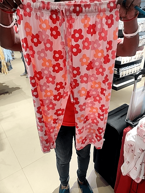 peach imported capris - 21166687 -  Standard Image - 0