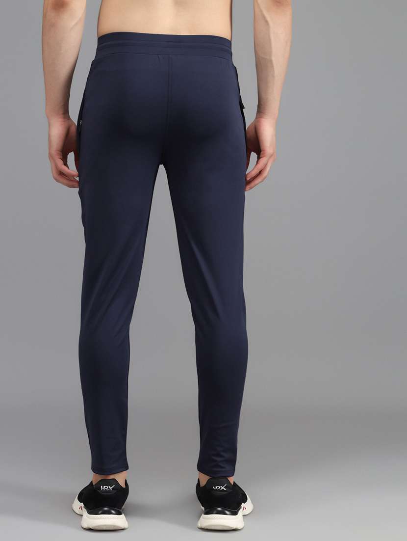 men solid lycra ankle length track pant - 21167354 - Standard Image - 3