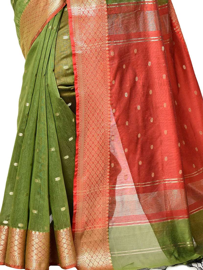 women self design banarasi saree with blouse - 21167845 - Standard Image - 3