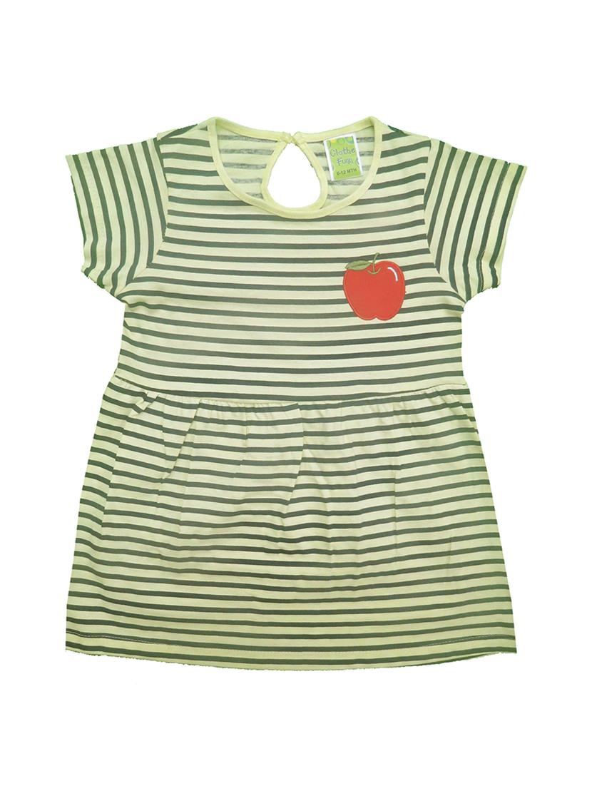 girls stripes printed twin set - 21167903 - Standard Image - 3