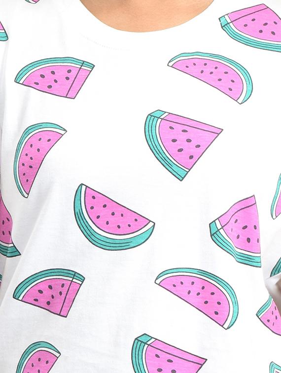 girls printed shorts casual set - 21167920 - Standard Image - 3