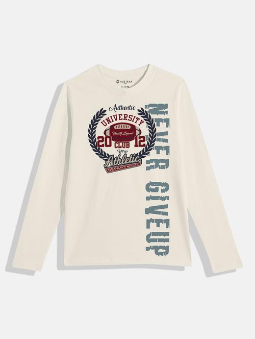 boys round neck printed t-shirt - 21168250 -  Standard Image - 0