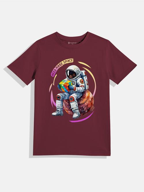boys round neck printed t-shirt - 21168300 - Standard Image - 0
