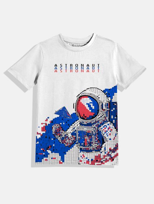 boys round neck printed t-shirt - 21168441 - Standard Image - 0