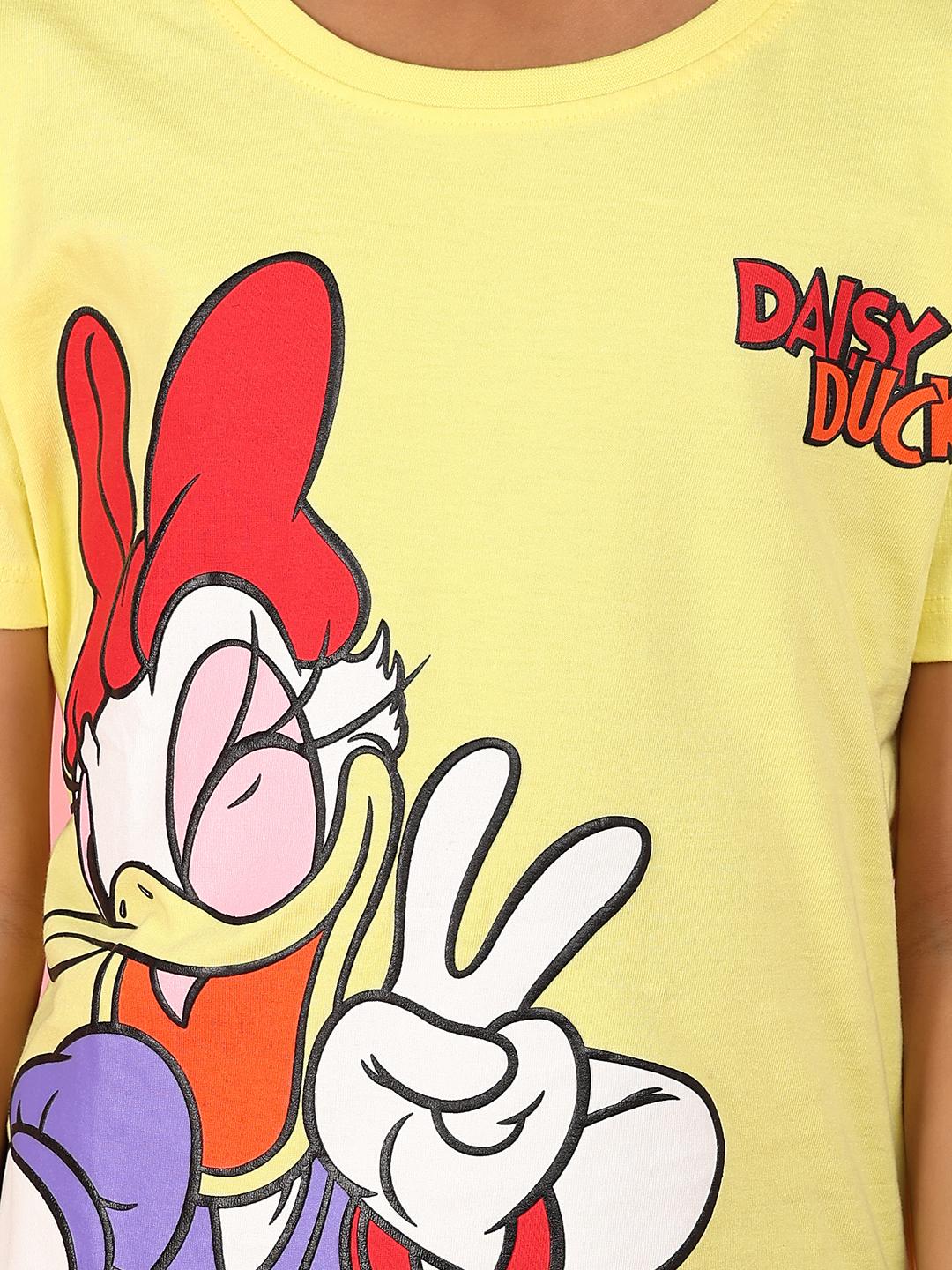 yellow cotton single jersey tshirt - 21168652 - Standard Image - 5
