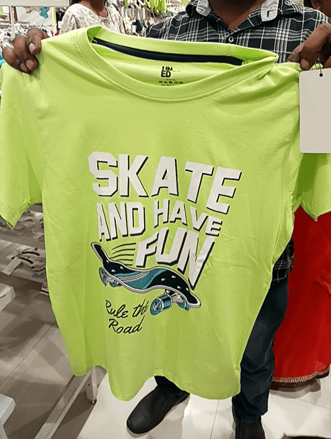 light green cotton single jersey tshirt - 21168871 -  Zoom Image - 0