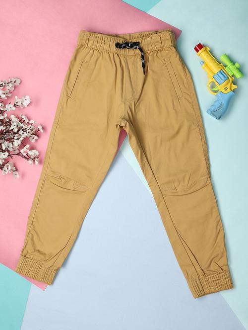 kids boys cotton jogger trouser - 21168875 - Standard Image - 0