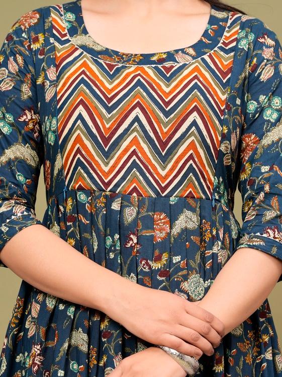 cotton maternity and feeding kurti - 21169135 - Standard Image - 3