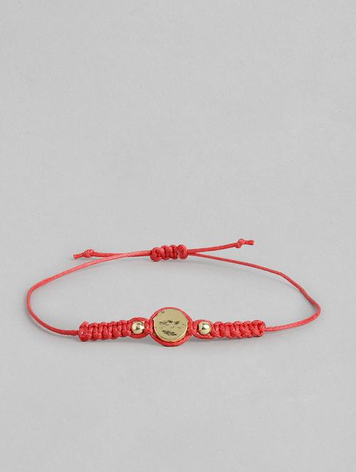 red metal links bracelet - 21169989 -  Standard Image - 0