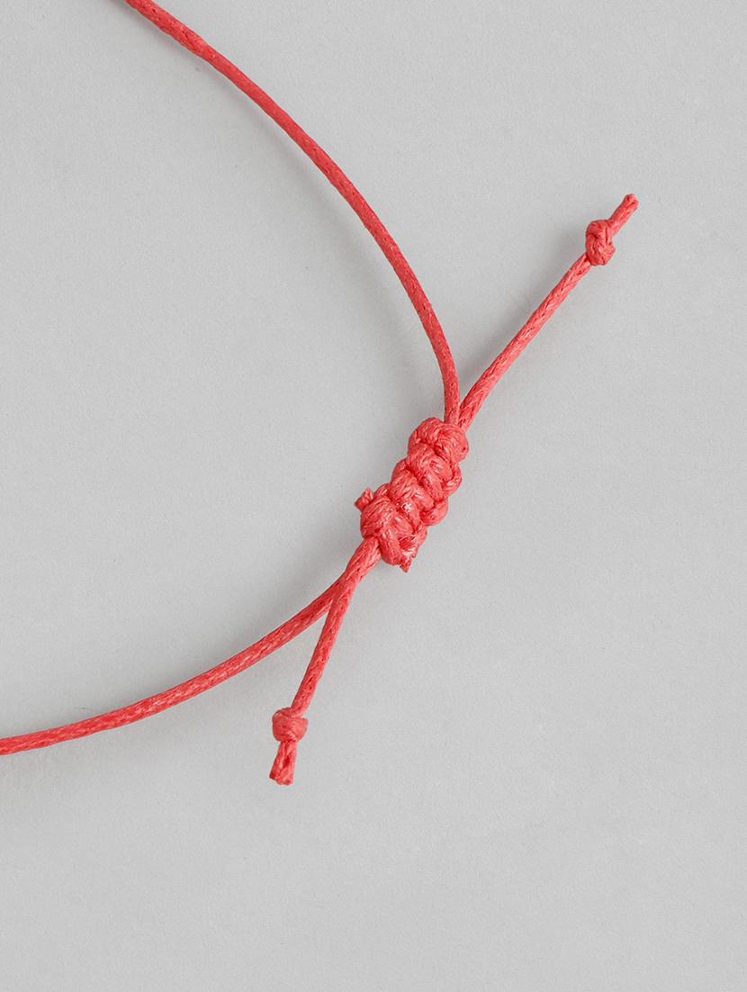 red metal links bracelet - 21169989 - Standard Image - 3