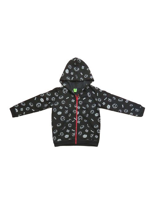 boys printed long sleeve hooded sweatshirt - 21170084 - Standard Image - 0