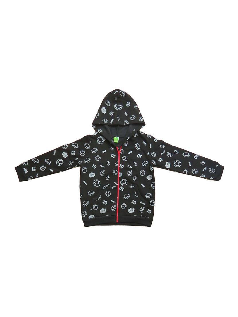 boys printed long sleeve hooded sweatshirt - 21170084 - Zoom Image - 0