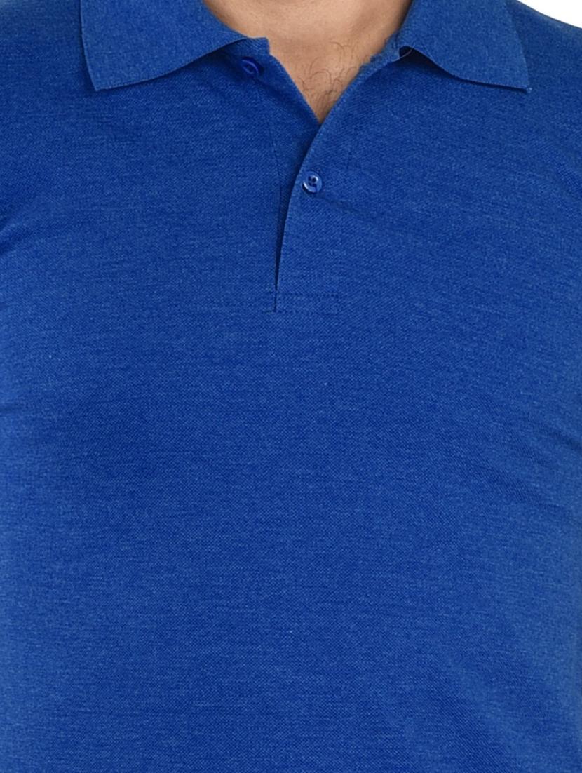 men polo neck plain t-shirt - 21170206 - Standard Image - 3