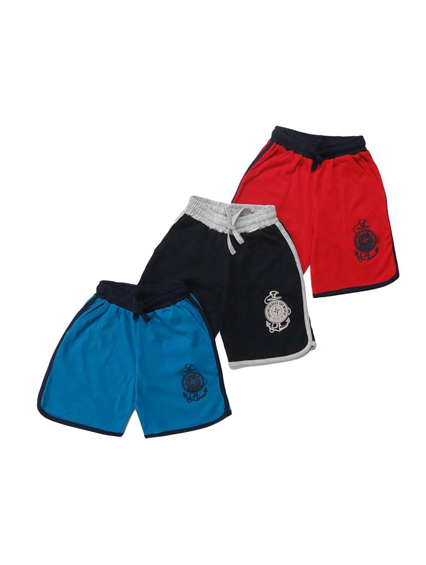 boys pack of 3 cotton shorts - 21170255 - Zoom Image - 0