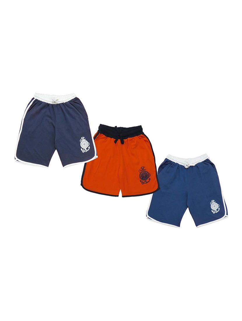 boys pack of 3 cotton shorts  - 21170263 -  Zoom Image - 0