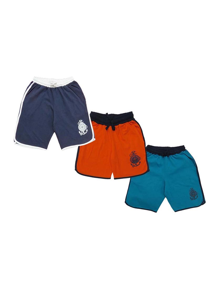 boys pack of 3 cotton shorts 