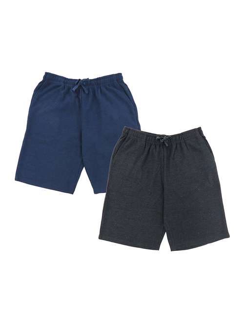boys pack of 2 cotton shorts  - 21170269 -  Standard Image - 0