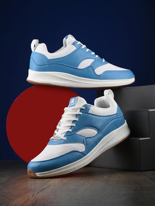 men light blue sports shoes - 21170381 -  Standard Image - 0