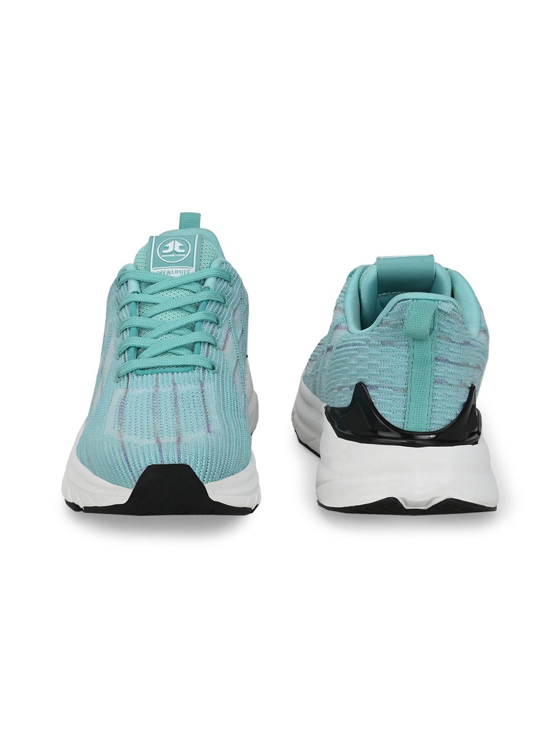 blue flyknit laceup sports shoes - 21170447 - Standard Image - 5
