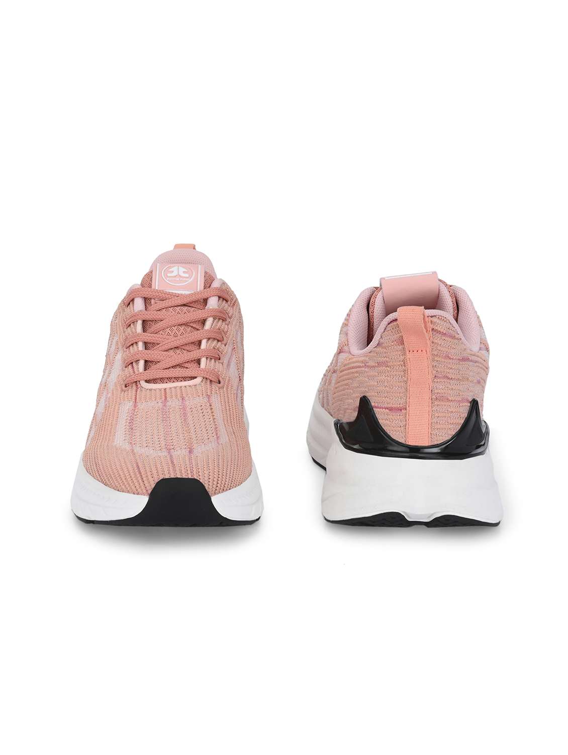 peach flyknit laceup sports shoes - 21170448 -  Standard Image - 5