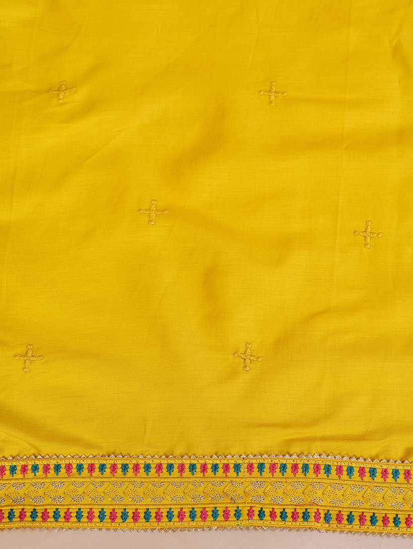 embroidered unstitched suit set - 21171935 -  Standard Image - 3