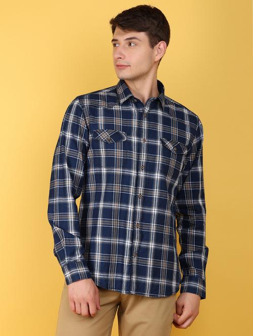 men checkered casual shirt - 21172238 -  Standard Image - 0