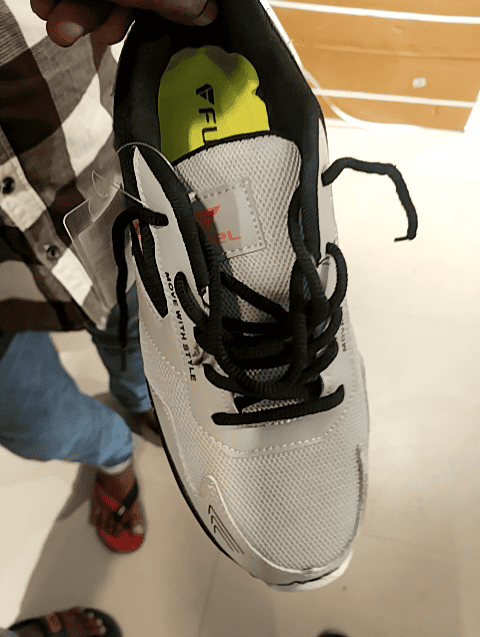 grey mesh sports shoes - 21172301 -  Standard Image - 0