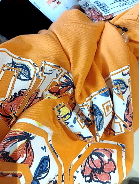 orange poly cotton tshirt - 21172371 -  Standard Image - 0
