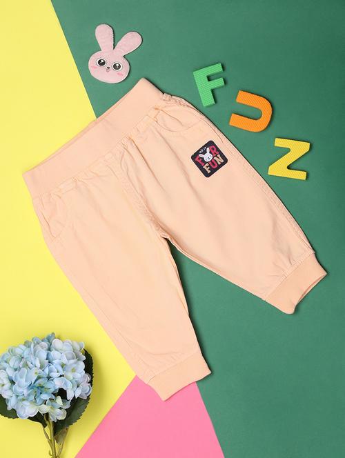 kids mid rise plain jogger - 21172435 -  Standard Image - 0