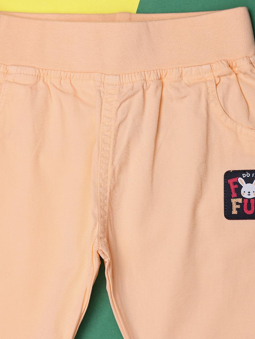kids mid rise plain jogger - 21172435 - Standard Image - 3