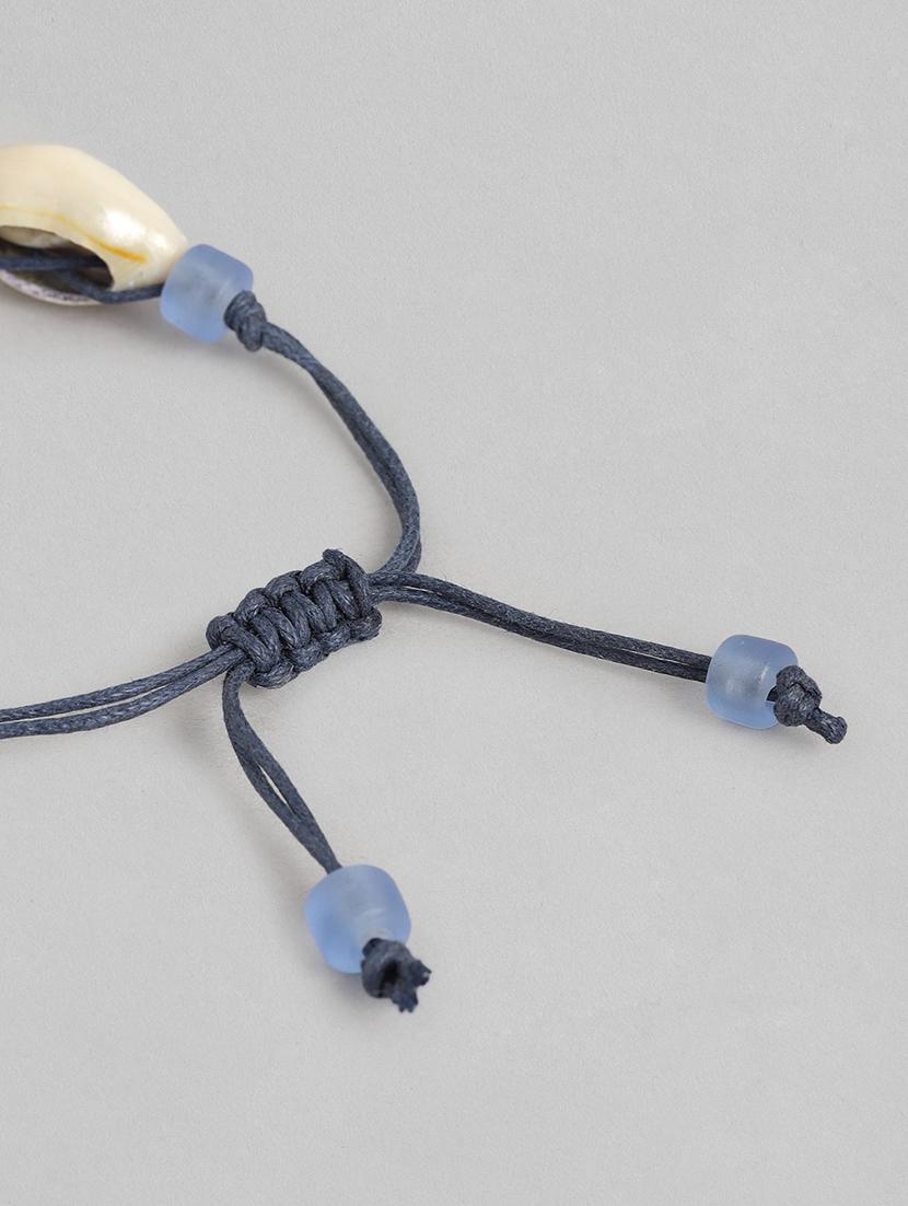 blue metal beaded bracelet - 21173224 - Standard Image - 3