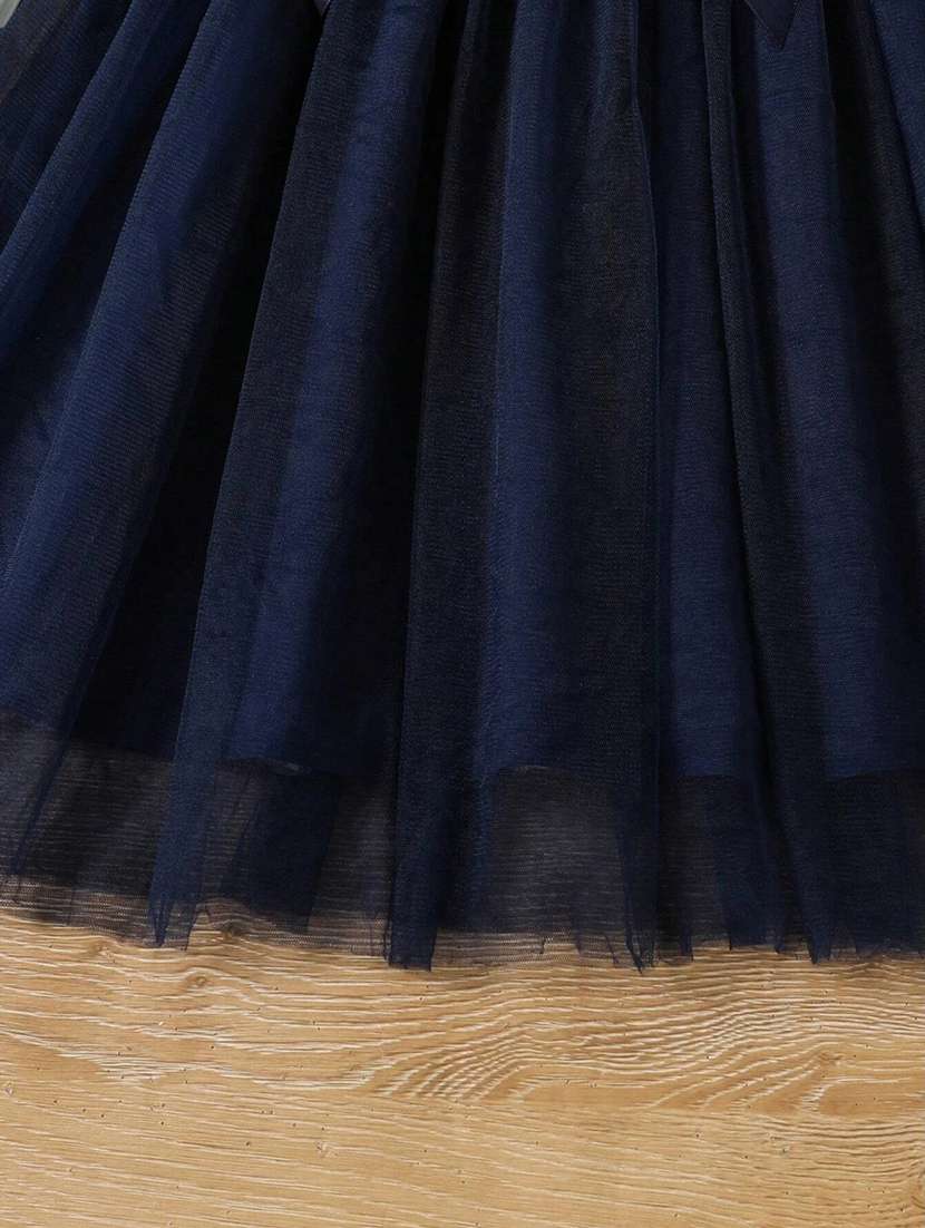 blue net frock - 21173268 - Standard Image - 3