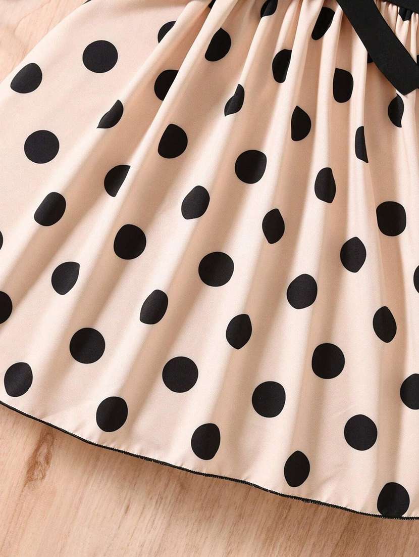 cream crepe frock - 21173270 - Standard Image - 5