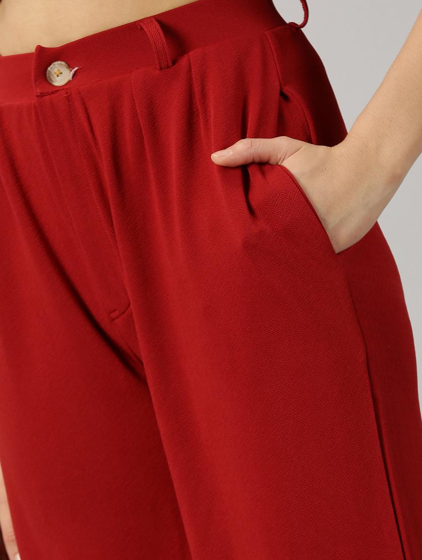 mraoon polyester wide leg trouser - 21173886 - Standard Image - 5