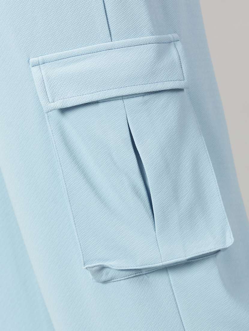 women solids cargos trousers - 21173919 - Standard Image - 3