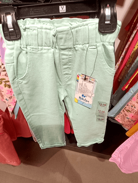 light green denim jean - 21174365 -  Zoom Image - 0