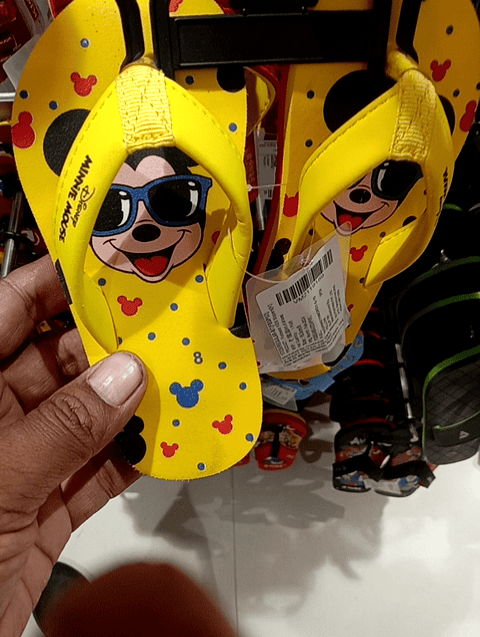 yellow eva slippers & flip flop - 21174388 -  Zoom Image - 0