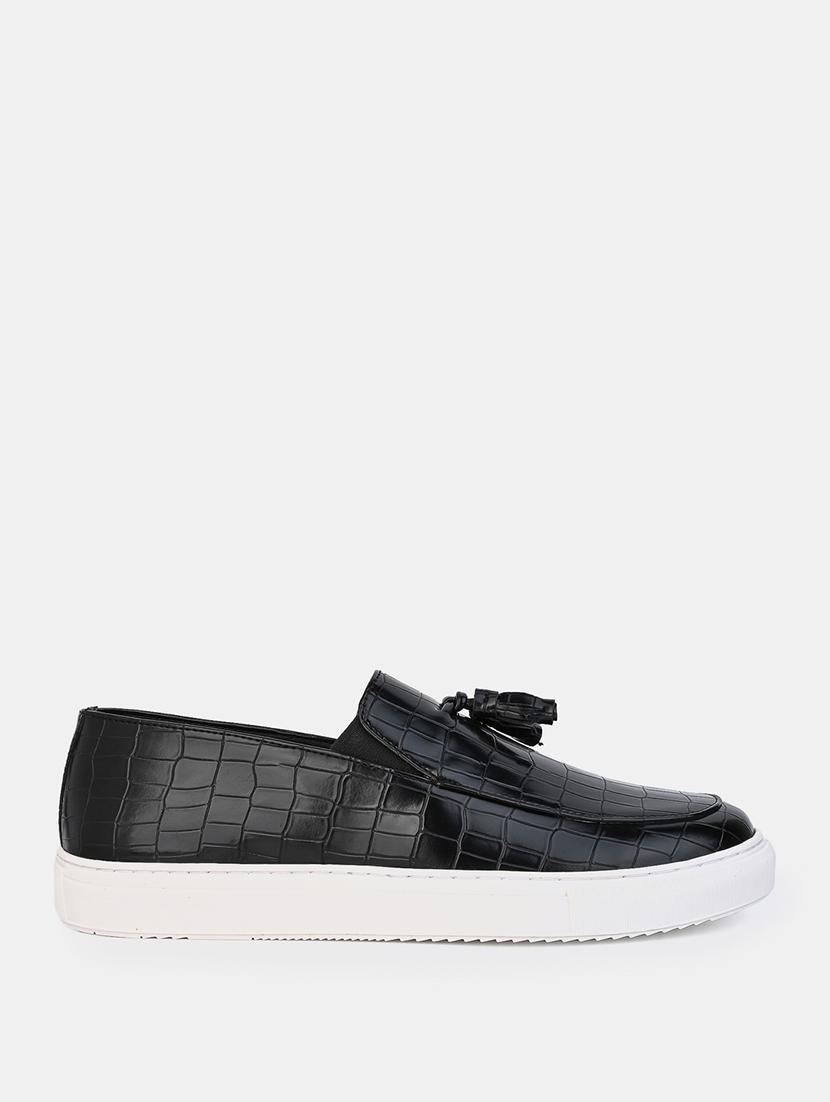 men slip on tassle detailing loafers - 21174612 - Standard Image - 3
