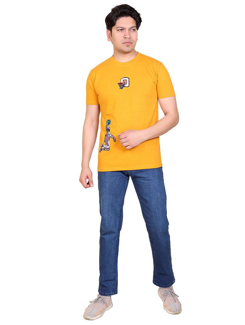 men round neck short sleeve t-shirt - 21174804 -  Standard Image - 3