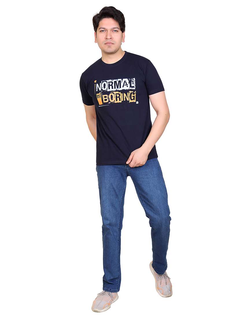 men round neck short sleeve t-shirt - 21174805 -  Standard Image - 3