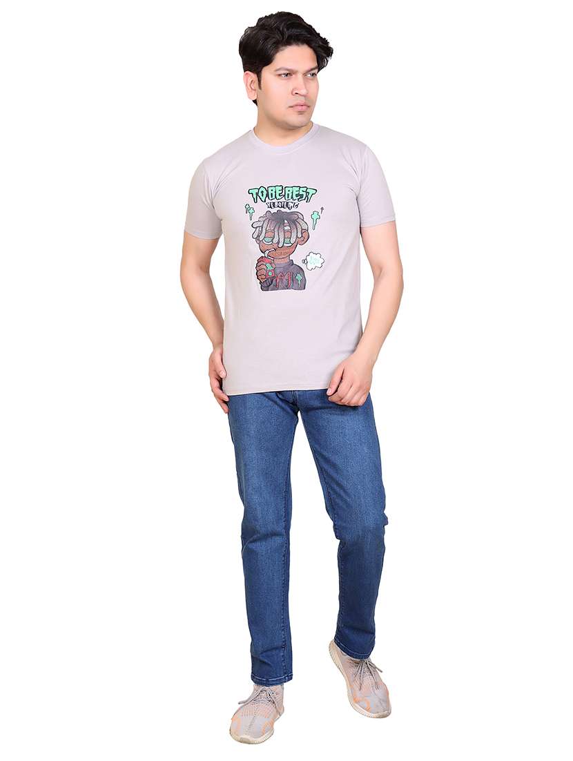 men round neck short sleeve t-shirt - 21174807 -  Standard Image - 3