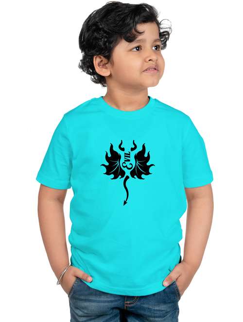 boy's round neck printed t-shirt - 21175737 - Standard Image - 0
