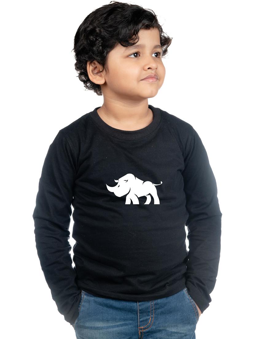 boy's round neck printed t-shirt - 21175883 - Zoom Image - 0