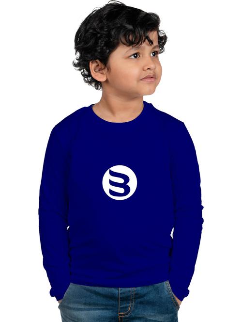 unisex blue cotton blend t-shirt - 21175887 - Standard Image - 0