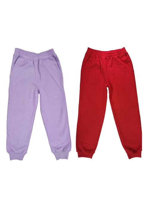 pack of 2 multi coloured cotton blend track wear - 21175901 -  Standard Image - 0