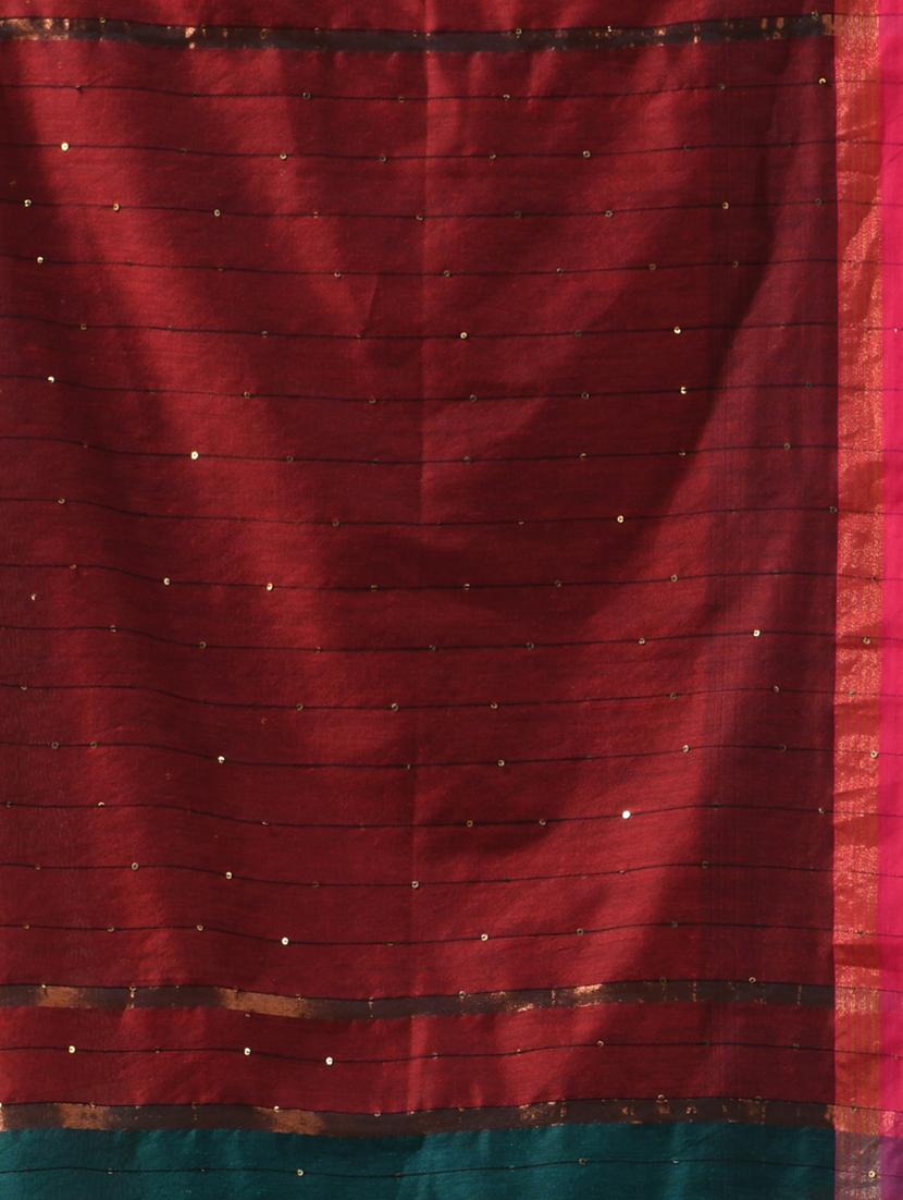 women self design handloom saree - 21176106 - Standard Image - 3